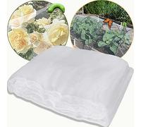 Rete di protezione per piante, rete da giardino, rete per insetti, in polietilene, rete di protezione della coltura, a maglia fine, protezione per uccelli, 6 x 10 m, per orto, fiori, frutteto, 60