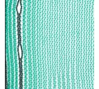 Rete di Protezione per Ponteggi 3,07x10m HDPE Verde Antistrappo