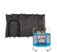 Rete di protezione per trampolino | Rete di recinzione per trampolino con chiusura a fibbia - Rete di sicurezza per trampolino, copertura per tutto tondo