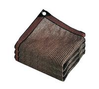 Rete di protezione solare con occhielli, 4 x 7 m, tasso di ombreggiatura del 90%, resistente ai raggi UV, permeabile all'acqua, per giardino, serra, esterno, fienile, cortile