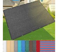 Rete di protezione solare di alta qualità, 185 g/m², 4,5 m x 17 m, protezione UV e parasole, con occhielli, tasso di ombreggiatura del 95%, per giardini, parchi giochi, mercati all'aperto, colore