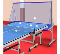Rete di raccolta per ping pong per allenamento multi-pallina - Rete di raccolta per tavoli da ping pong da 72 a 82 pollici, ideale per esercizi e allenamento.