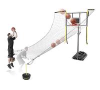 Rete di ritorno portatile per pallacanestro per la pratica di tiro, migliora la precisione e l'efficienza nell'allenamento