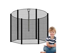 Rete di sicurezza del trampolino - Rete di trampolino | Resistenza ai raggi UV resistente ai raggi UV Breff di rete ad alta densità, ambiente di gioco sicuro Netting traspirante per adolescenti