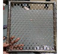 Rete di sicurezza della rete di sicurezza della rete di rete dell'acciaio inossidabile 3cm Fori 1.5mm della guardia anticaduta del cavo per il canile del pollame della ringhiera del balcone 0.8x8m Sch