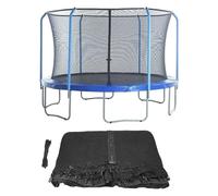 Rete di sicurezza di ricambio per trampolino quadrato, 3 m, rettangolare, per una maggiore sicurezza e stabilità, perfetta per divertimento all'aperto e gioco attivo