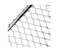 Rete di sicurezza flessibile in acciaio inox 304, per giardini, balconi e scale, protezione anticaduta, 18 x 0,7 m, versatile