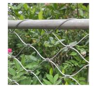 Rete di sicurezza flessibile per ringhiere e recinzioni, rete protettiva per balcone, giardino, parco giochi e bestiame, durevole, facile da installare, sicura per bambini e animali domestici