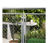 Rete di Sicurezza in Acciaio Inox 304 per Scale e ringhiere di balconi - Robusta, Diametro 1,5 mm, Larghezza 8 cm, Colorata, Dimensioni 0,8 x 2 m. Perfetta per la Sicurezza di BAMB