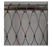 Rete di sicurezza in corda di acciaio inossidabile 304 per balcone, rete di sicurezza flessibile da 10 cm/2 mm, rete anticaduta per balconi ad alta quota, scale, recinzioni(1.5x8m/4.92x26.24ft)