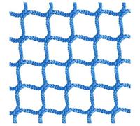Rete di sicurezza in corda, rete di sicurezza for bambini in corda senza nodi a maglia blu for ringhiere delle scale, rete di protezione anticaduta rete balcone(2 * 2m)