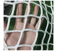 Rete Di Sicurezza Parco Giochi Rete Da Arrampicata Rete Di Sicurezza Per Balcone Esterno Rete In Corda Ringhiera Per Scale Rete Di Sicurezza Per Bambini Giocattolo Per Anima(Size:2x2m,Color:bianco)