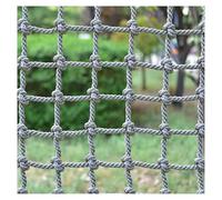 Rete di sicurezza per arrampicata resistente, 2 x 5 m, per case sull'albero, balcone, parco giochi, corda da arrampicata, rete di sicurezza esterna