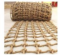 Rete di sicurezza per bambini, resistente, per proteggere il laghetto, per prevenire le cadute, rete decorativa da 15 cm, rete da arrampicata, corda di iuta naturale, design spesso e durevole per