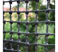 Rete di sicurezza per parchi giochi all'aperto per bambini e adulti, protezione per ringhiere per balcone, decorazione per casa sull'albero, percorso ad ostacoli in stile militare, soluzione di