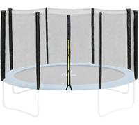 Rete di sicurezza per Tappeto elastico, 300-305 cm di diametro, rete di ricambio per trampolini con 6 barre o 3 piedini a U