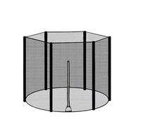 Rete di sicurezza per trampolino Rete di ricambio for trampolino da 6/8/10 piedi, recinzione sicurezza, tappetino for saltare, accessori for il fitness(6Feet 1.83 m 6 poles)
