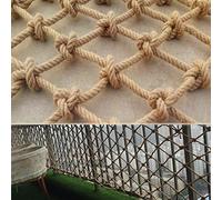 Rete di sicurezza resistente, 18 mm, per arrampicata e carico, in canapa resistente, per parchi giochi, altalena, protezione per uccelli, ideale per bambini e adulti