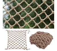 Rete di sicurezza resistente per uccelli, 3 x 0,9 m, rete da arrampicata per casa sull'albero e parco giochi. Resistente rete a C per altalene e balconi. Diametro della corda da 1 cm. Protegge bambini