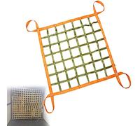 Rete di sollevamento carico in nylon, 1pcs | For un sollevamento sicuro, capacità 0,3-3,5 T, carico/scarico rapido(1.5x1.5M/Mesh 10cm/Load 1t)