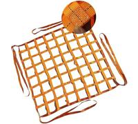Rete di sollevamento del carico, Rete di carico del camioncino, Rete di sollevamento imbracatura piatta in poliestere, Rete quadrata, Cintura di sicurezza resistente allo strappo ( Size : 1 X 1M/Mesh