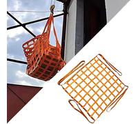 Rete di sollevamento for imbracatura piatta in nylon - Rete di carico for sollevamento pesante, gru a rete piatta in poliestere, utilizzata for banchine di carico e scarico di navi ( Size : 1.5 X 1.5M