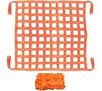 Rete di Sollevamento in Poliestere Resistente da 1-3,5 M con Cinghie di Sicurezza in Rete da 510x1520 Cm per Il Sollevamento di Cassoni di Pick-up E SUV. One Color 2.5x2.5m-1ton/2204.6lbs-20cm