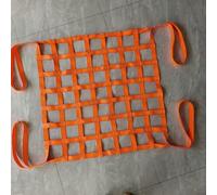 Rete di sollevamento merci, reti di sollevamento piatte in poliestere, reti sospese per attrezzature da cantiere, sollevamento, traino e trasloco(1 X 1M/Mesh 10cm/Load 500kg)
