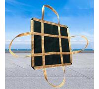 Rete di sollevamento per carichi, rete di sicurezza per carichi pesanti per lavori di sollevamento, sollevamento, traino e movimentazione, carico da 1,5 a 2 tonnellate(100X100X100CM/Load 2t)