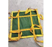 Rete di sollevamento per carichi, rete di sicurezza per carichi pesanti per lavori di sollevamento, sollevamento, traino e movimentazione, carico da 1,5 a 2 tonnellate(80X80X90CM/Load 1t)
