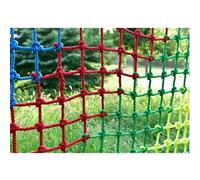 Rete di supporto per piante, rete in corda per piante rampicanti, giardino e parco giochi, versatile rete da carico - diverse dimensioni per uso interno/esterno (6 mm, 2 x 5 m)