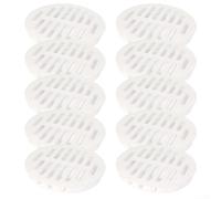 Rete di ventilazione per mobili, dimensioni 80 mm, realizzata in plastica PP, progettata per aumentare il flusso d'aria e prevenire problemi di muffe e insetti negli armadietti (bianco)