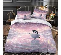 Rete digitale copripiumino 3 pezzi microfibra stampa 3D con cerniera cerniera nascosta con federa per cuscini Tecnologia futuristica Set Di Copripiumino for adulti e bambini Super king（260x220cm）