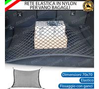 RETE ELASTICA BAGAGLIAIO 70X70 cm CON GANCI PER LAND ROVER RANGE ROVER SPORT II