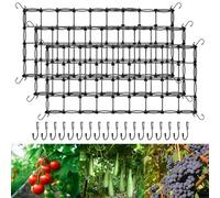 Rete Elastica per Piante Rampicanti, 3 Pezzi Rete Elastica per Piante Rampicanti, 60 x 120 cm Reti per tenda da coltivazione, per frutta, Giardini, Accessori per Serre
