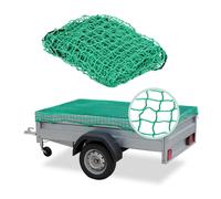Rete Elastica per Rimorchio Fino a 2x3m Portapacchi Fermacarico per Cassone