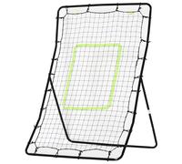 Rete Elastica Rimbalzo da Calcio e Rugby Rimbalzatore Portatile 90x80x140 cm