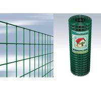 RETE ELETTROSALDATA esaplax 75x50 Cavatorta H. 150 - 25 mt PLASTIFICATA VERDE