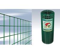 RETE ELETTROSALDATA esaplax 75x50 Cavatorta H. 200-25 mt PLASTIFICATA VERDE