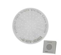 Rete filtrante a doppio strato con schermo per disco da caffè in acciaio inossidabile 304 riutilizzabile di alta qualità per un'estrazione uniforme e il lavaggio della testa della (58,5 mmFG5590)