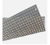 Rete filtrante ombreggiante pvc H. 250 cm cuscini barca mare microforata (BIANCO, 100 CM)