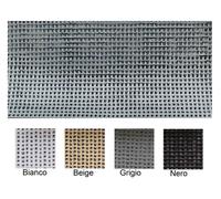 Rete filtrante ombreggiante pvc H. 250 cm cuscini barca nautica mare microforata