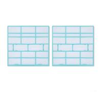 Rete filtrante per condizionatore d'aria per unità interne Midea e Hualing Split System, accessorio antipolvere per presa d'aria HVAC, filtro in plastica da appendere (30 x 29 cm)