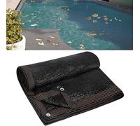 Rete Fogliare Rettangolare per Piscine,Copertura a foglia per piscina con Occhielli, Telo protettivo per piscine in e fuori terra,Blocca Le Foglie e i Detriti Caduti(3x4m(9.8x13.1ft))