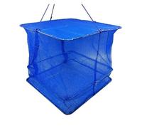 Rete for essiccazione al sole, pieghevole, for pesce, verdura, gamberi, carne, pesce, erbe aromatiche, appendino for essiccatore solare Rete per Essiccazione(35 * 35 * 35)