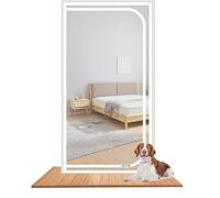 Rete For Gatti Balcone Con Cerniera, Porta Zanzariera Animali Domestici, Impedisce Ai Di Scappare, Soggiorno E Camera Da Letto(B,85x210cm)