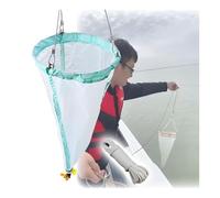 Rete for plancton, reti da traino for plancton da 125/200 maglie, profondità 23,6 pollici, diametro 11,8 pollici, for la raccolta di fitoplancton e protozoi.(200Mesh)