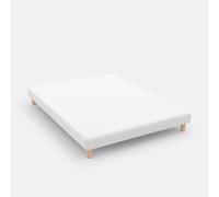 Rete imbottita con 12 doghe Bianco 80 x 200 cm