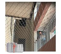 Rete in corda di acciaio inox, barriera di sicurezza flessibile per balconi, gabbie dello zoo, giardino, protezione scale