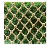 Rete in corda di canapa, per interni, per bambini, protezione per ringhiere per scale, decorazione da giardino, spessore 6 mm, altezza 15 cm, 4 x 6 m, soluzione versatile per la sicurezza e